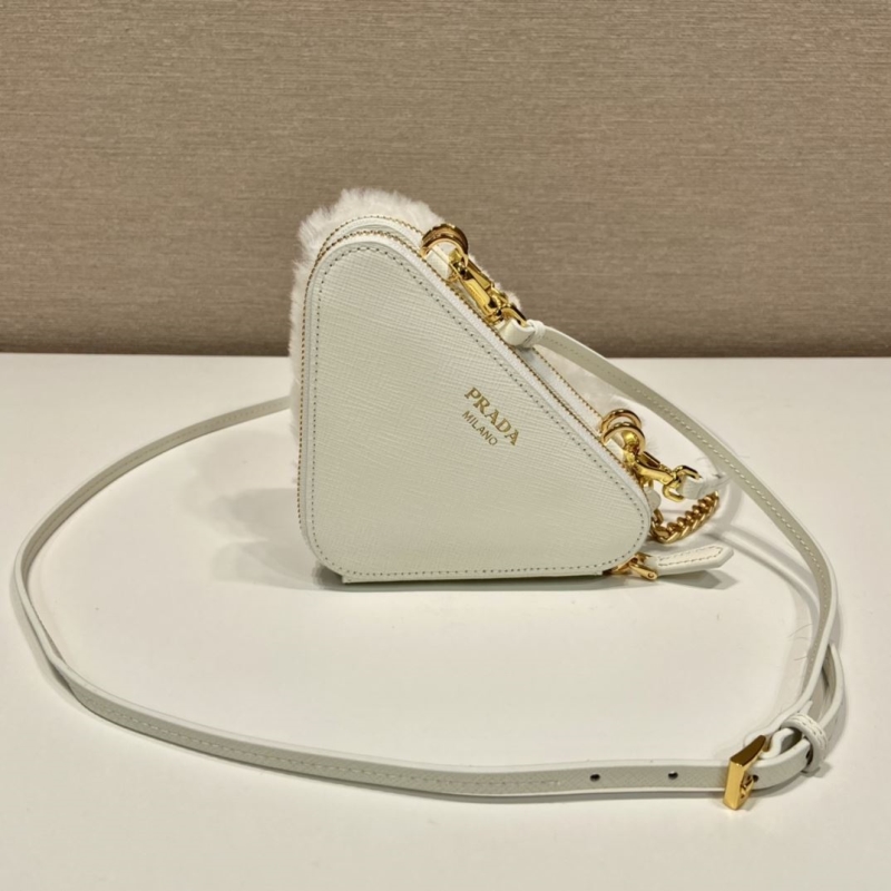 Pra*a triangle pouch